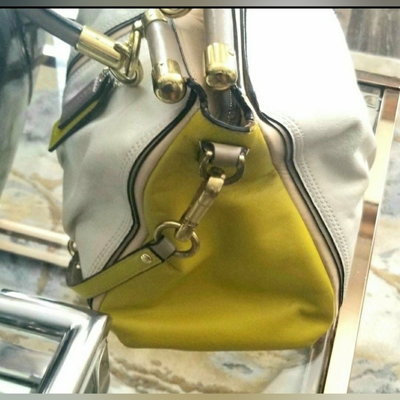 Coach Color Block Handbag - Picture 3 of 4
